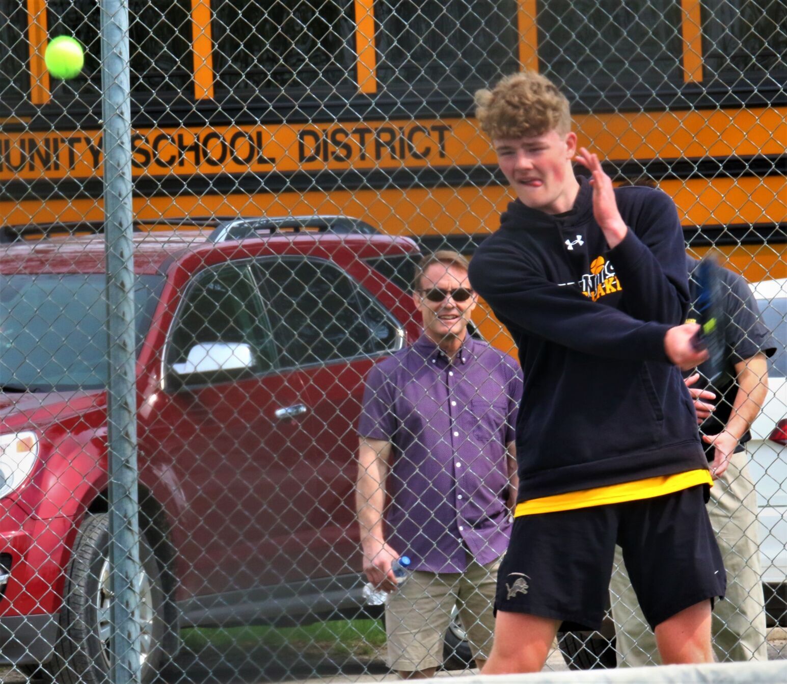 Class 1A prelim substate tennis - Ben Loge